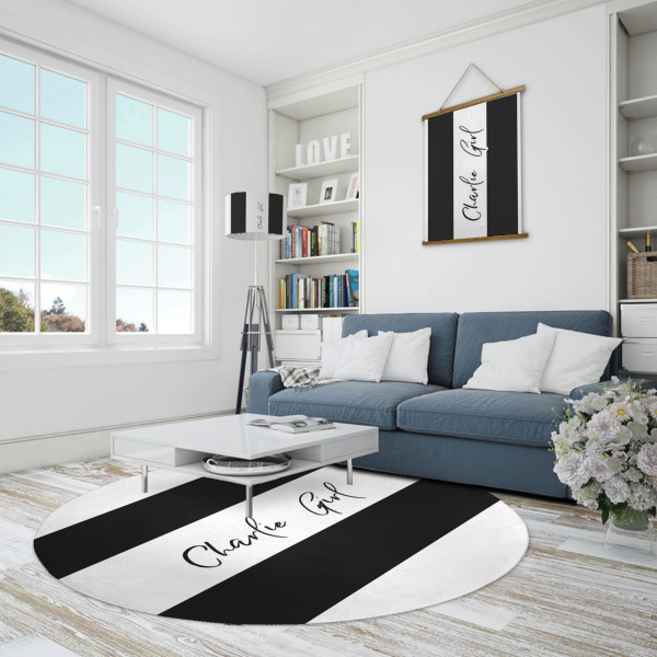 Custom Design - Round Area Rug - IN CONTEXT