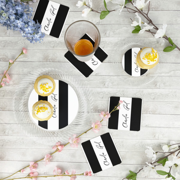 Custom Design - Plastic Party Dinner Plates - In Context