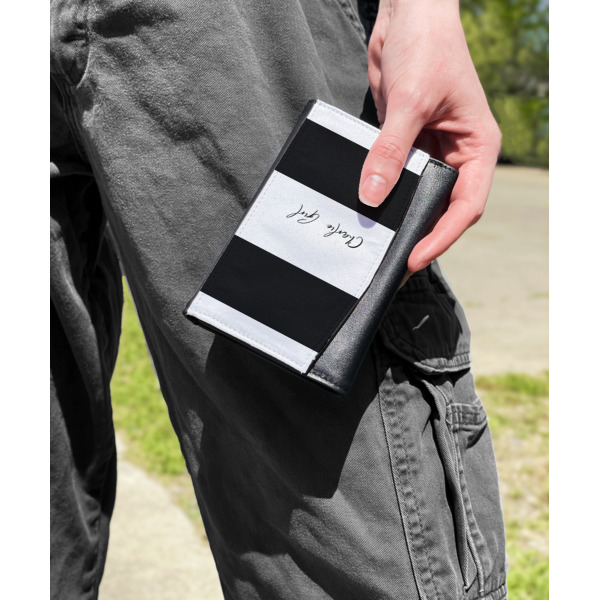 Custom Design - Genuine Leather Womens Wallet - In Context