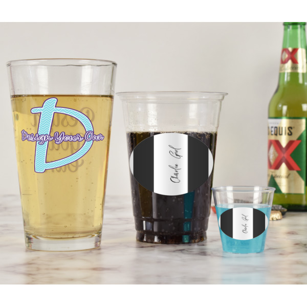 Custom Design - Pint Glass - Two Content - In Context