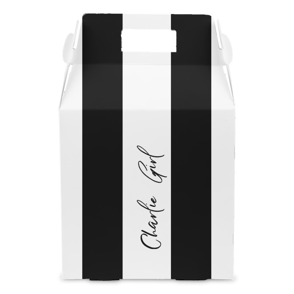 Custom Design - Gable Favor Box - Front