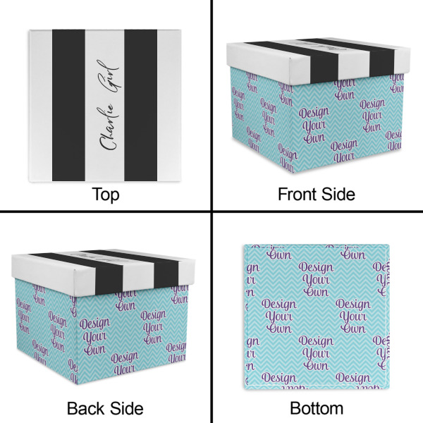 Custom Design - Gift Boxes with Lid - Canvas Wrapped - XX-Large - Approval
