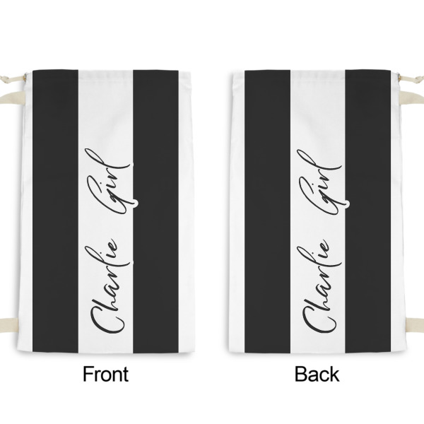 Custom Design - Small Laundry Bag - Front & Back View