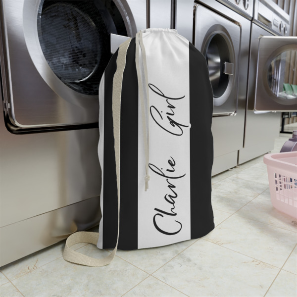 Custom Design - Large Laundry Bag - In Context