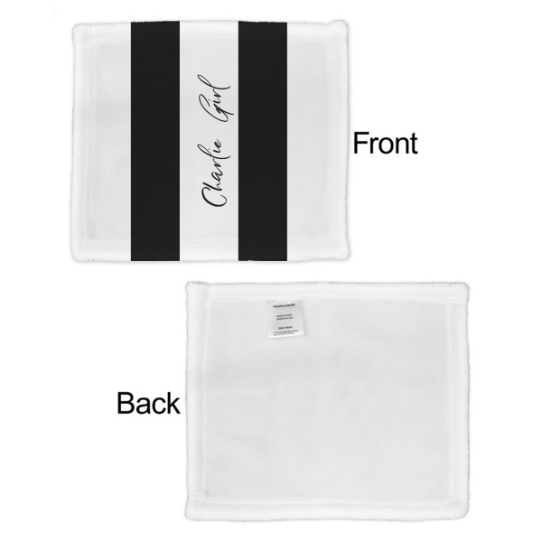 Custom Design - Security Blanket - Front & White Back View