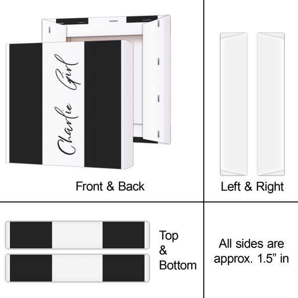 Custom Design - 8x8 - Canvas Print - Approval