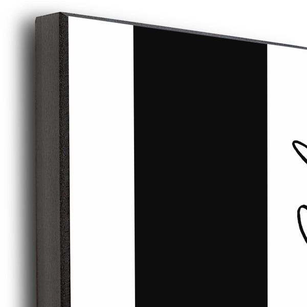 Custom Design - 11x14 Wood Print - Closeup