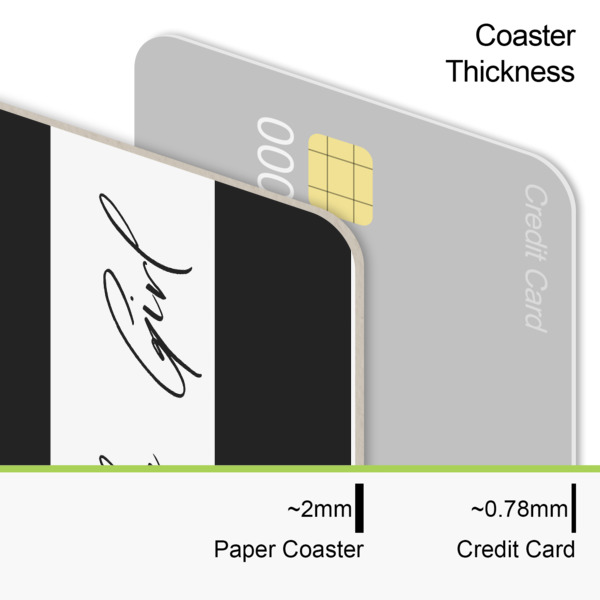 Custom Design - Coaster Thickness