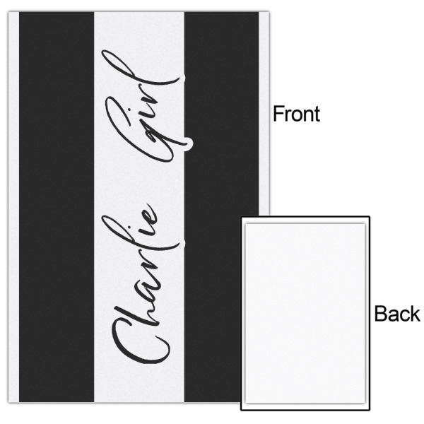 Custom Design - 24x36 - Matte Poster - Front & Back