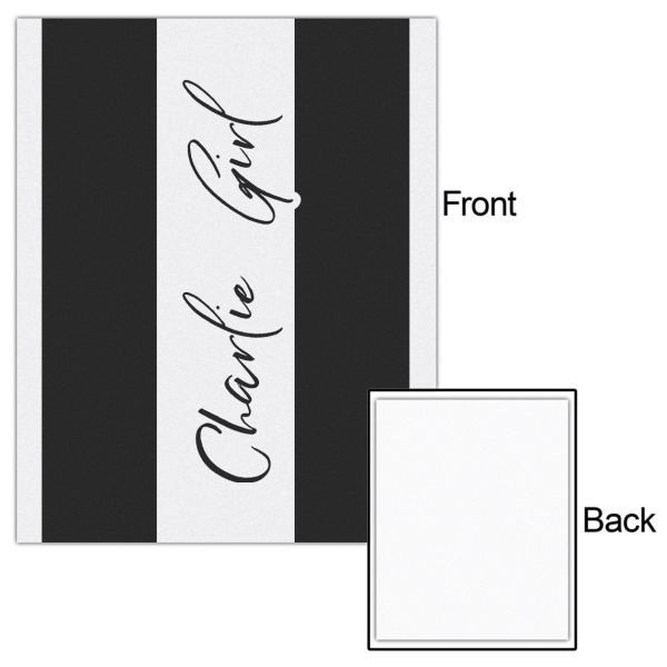 Custom Design - 16x20 - Matte Poster - Front & Back