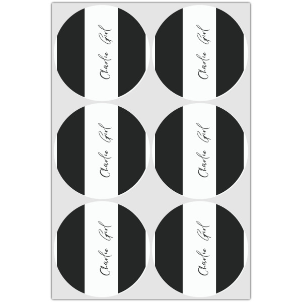 Custom Design - Icing Circle - Large - Set of 6