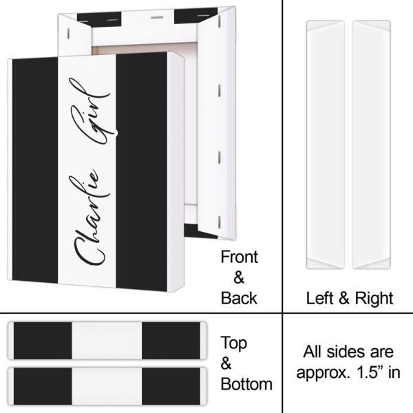 Custom Design - 8x10 - Canvas Print - Approval