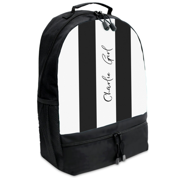 Custom Design Your Own Backpack - Black