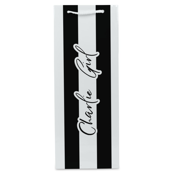 Custom Design - Wine Gift Bag - Gloss - Front