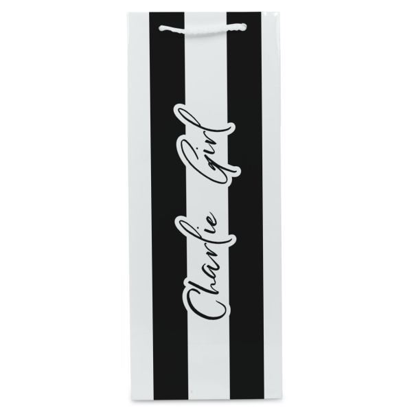 Custom Design - Wine Gift Bag - Matte - Front