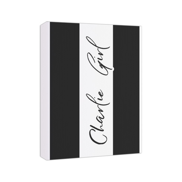 Custom Design - 8x10 - Canvas Print - Angled View