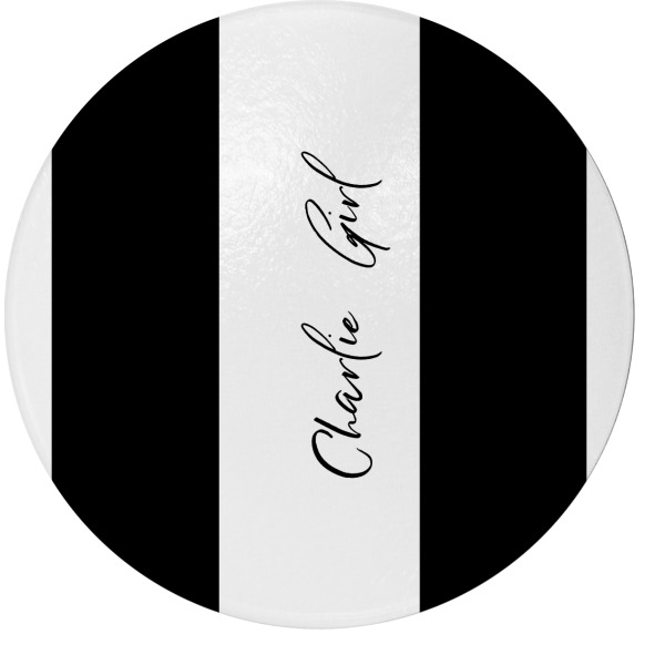 Custom Design Your Own Round Glass Cutting Board