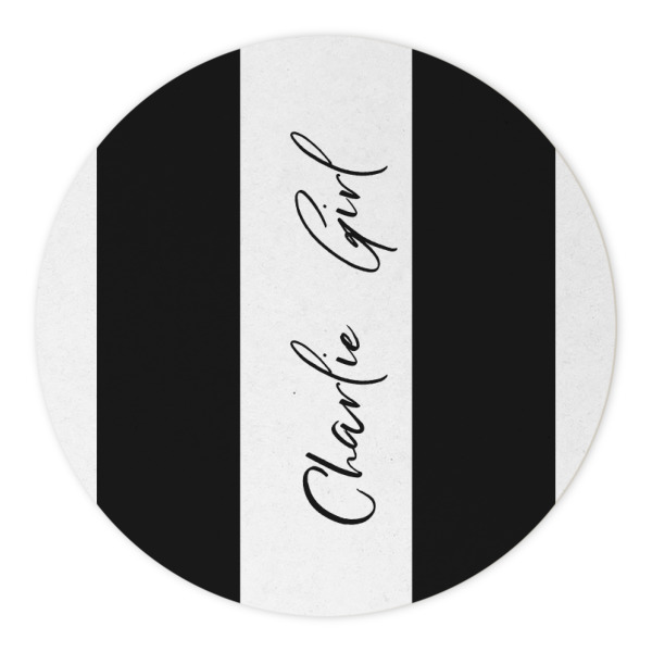Custom Design - Round Paper Coaster - Approval
