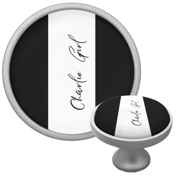 Custom Design - Cabinet Knob - Nickel - Multi Angle