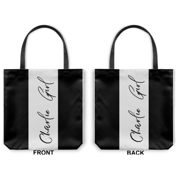 Custom Design - Canvas Tote - Front and Back