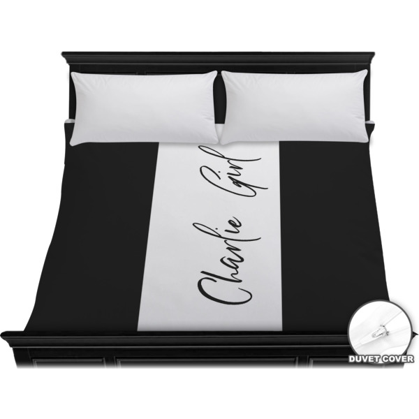 Custom Design Your Own Duvet Cover - King