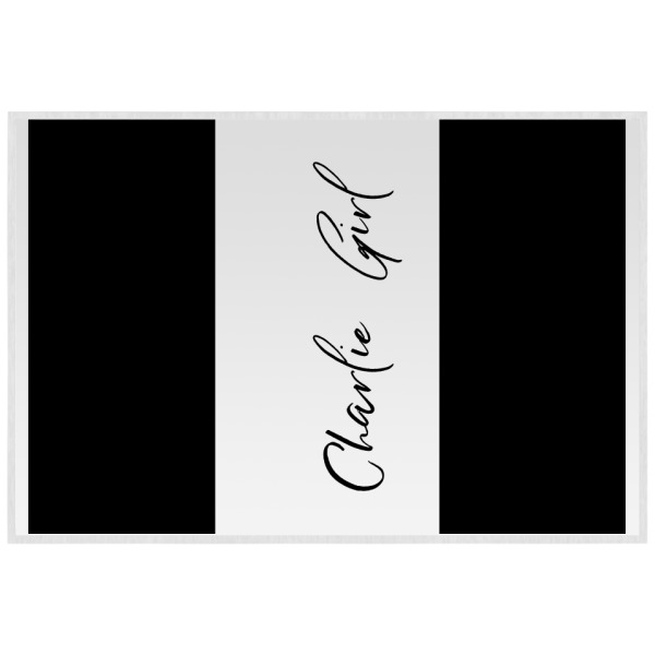 Custom Design - Laminated Placemat - Back