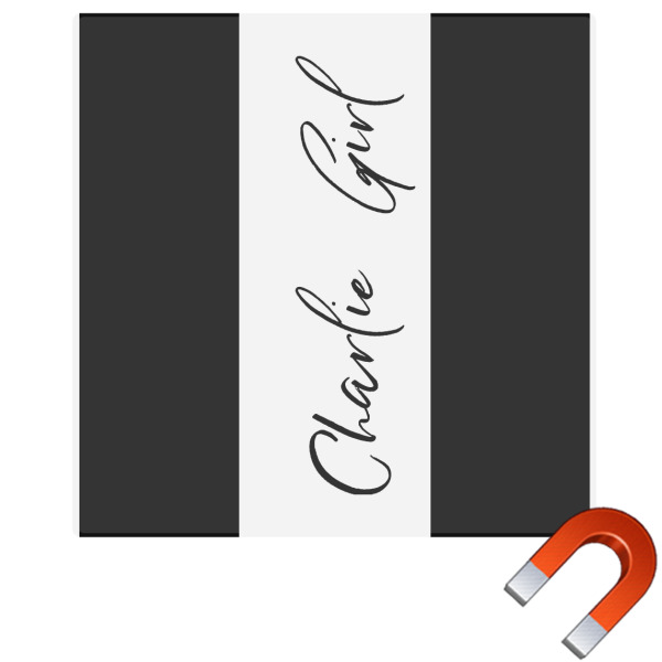 Custom Design Your Own Square Car Magnet - 6"