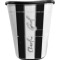 Design Your Own Waste Basket - Single-Sided - Black