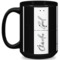 Design Your Own 15 oz Coffee Mug - Black