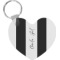 Design Your Own Heart Plastic Keychain