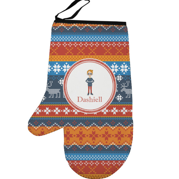 Custom Design Your Own Left Oven Mitt