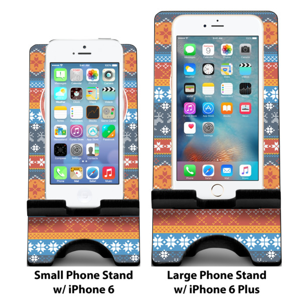 Custom Design - Compare Phone Stand Sizes - with iPhones