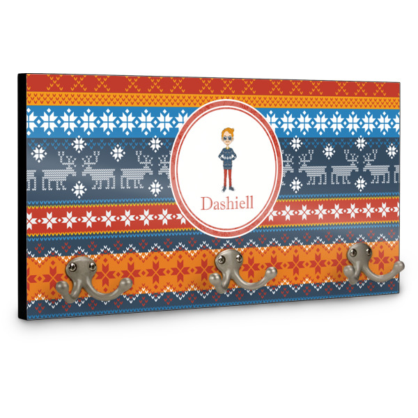 Custom Design - Wall Mounted Coat Hanger - Side View