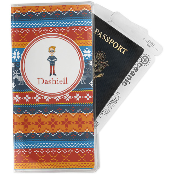 Custom Design Your Own Travel Document Holder