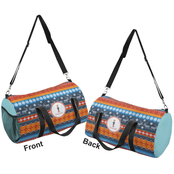 Custom Design - Duffle bag large front and back sides