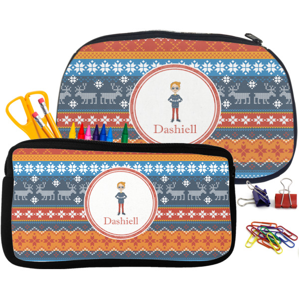 Custom Design - Pencil / School Supplies Bags Small and Medium