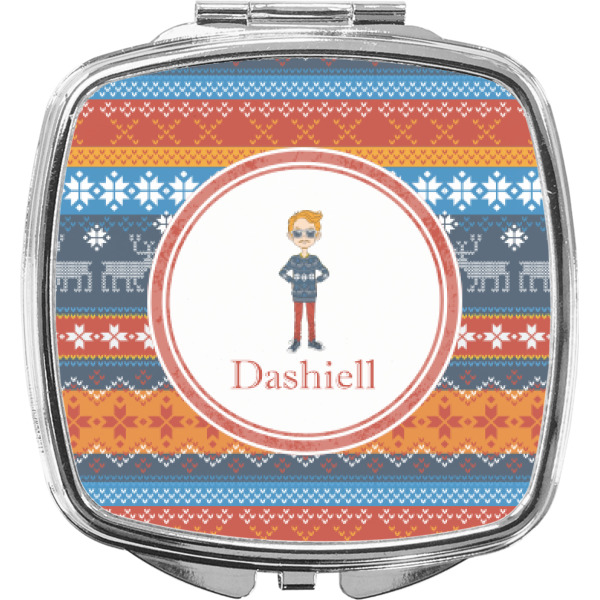 Custom Design Your Own Compact Makeup Mirror