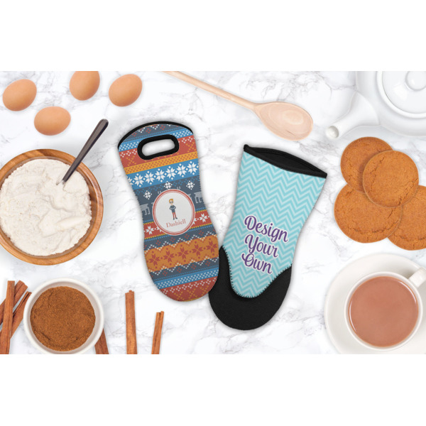 Custom Design - Neoprene Oven Mitt - Lifestyle Image