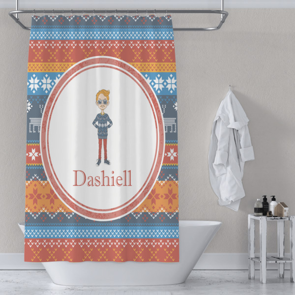 Custom Design - Shower Curtain - 70"x83" - Lifestyle