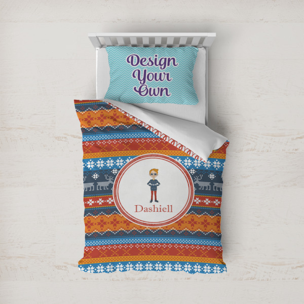 Custom Design Your Own Duvet Cover Set - Twin