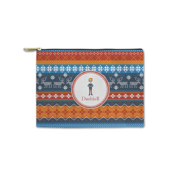 Custom Design Your Own Zipper Pouch - Small - 8.5" x 6"