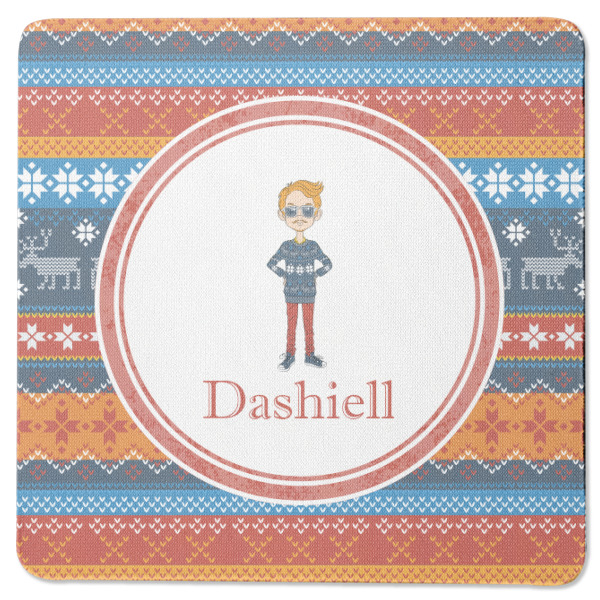 Custom Design - Square Coaster Rubber Back - Single