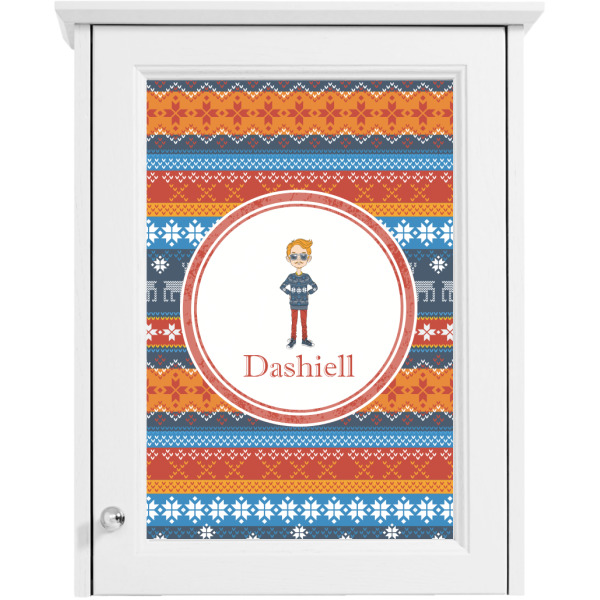 Custom Design - Single White Cabinet Decal