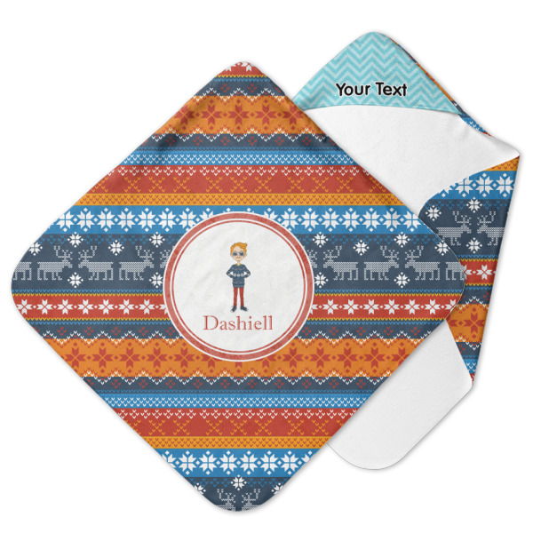 Custom Design Your Own Hooded Baby Towel