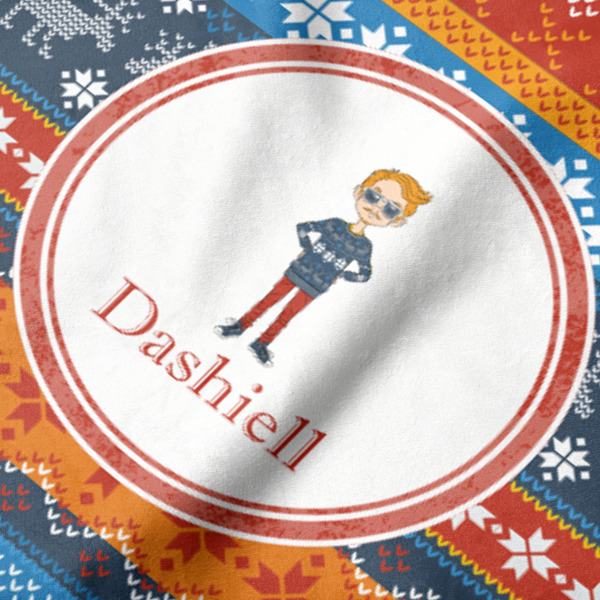 Custom Design - Hooded Baby Towel- Detail Close Up