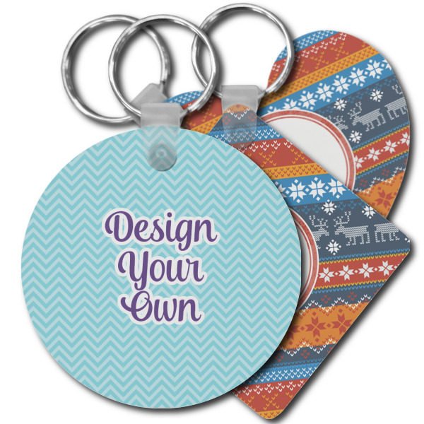 Custom Design Your Own Plastic Keychain