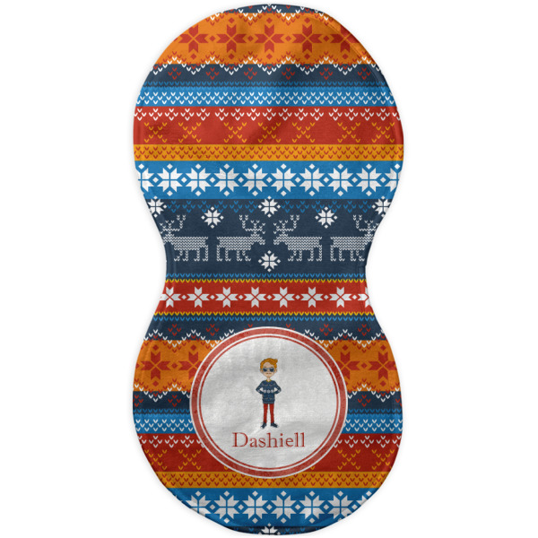 Custom Design - Burp Peanut Shaped Flat