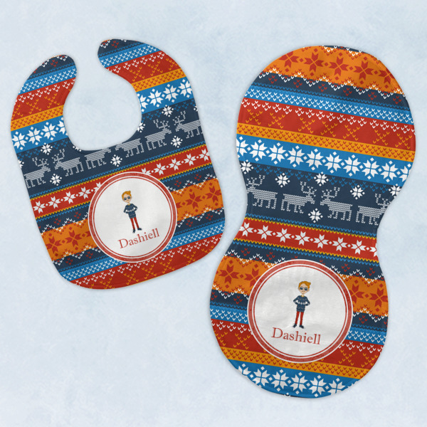 Custom Design Your Own Baby Bib & Burp Set