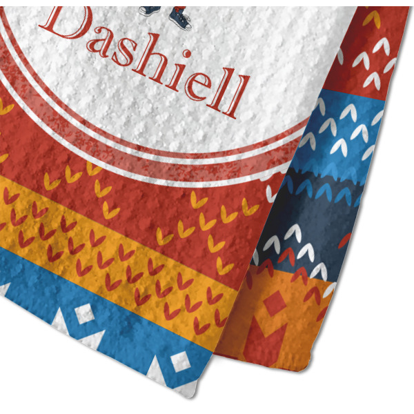 Custom Design - Waffle Weave Towel - Closeup of Material Image