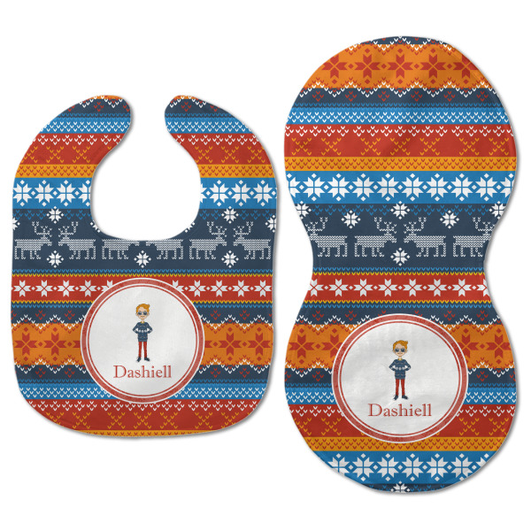 Custom Design - Baby Bib & Burp Set - Approval (new bib & burp)